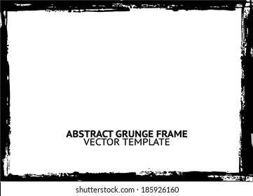 Design template. Grunge frame texture. vector eps 10