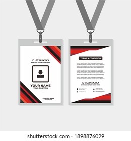 Design-Vorlage für ID-Karte, für , ID, Karte, Namensschild, Ausschuss, Büro, Mitglied, Unternehmen, Identität, Personal usw.