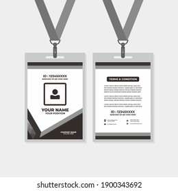 design template of id card, for , id, card, name tag, id committee, office, member, corporate, company, identity, staff, etc