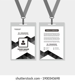 design template of id card, for , id, card, name tag, id committee, office, member, corporate, company, identity, staff, etc