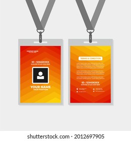 plantilla de diseño de la tarjeta de identificación, para , id, tarjeta, etiqueta de nombre, comité, oficina, miembro, empresa, empresa, identidad, personal, etc