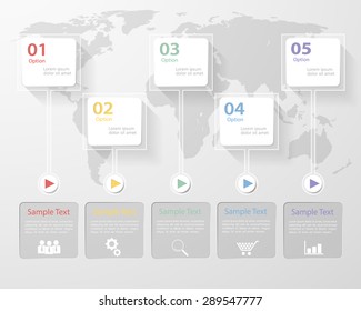 Design template Infographic. can be used for workflow layout, diagram, number options