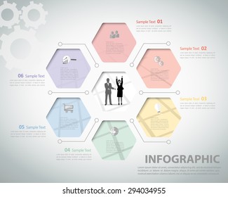 Design template Infographic. can be used for workflow layout, diagram, number options
