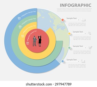 Design template Infographic. can be used for workflow layout, diagram, number options