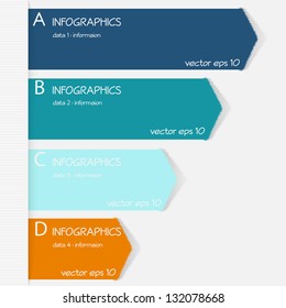 Design template for infographics