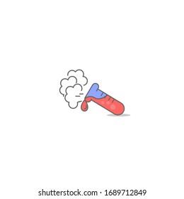 design template for laboratory tool icons