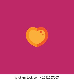 design template for love icons on valentine's day