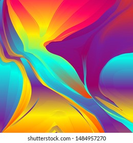 Design Template. Modern Pattern. Abstract wavy background for banner, flyer, book cover, poster.