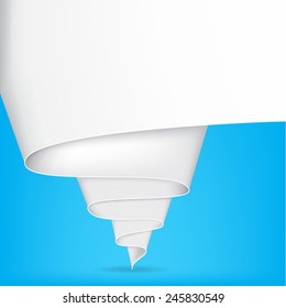 design template with paper