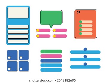 Design template question form fun unique colorful
