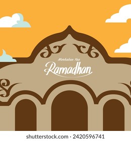 Design-Vorlage ramadhan untuk Beitrag gesemmt