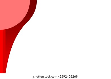 Design Template Red Curtain Presentation or Certificate