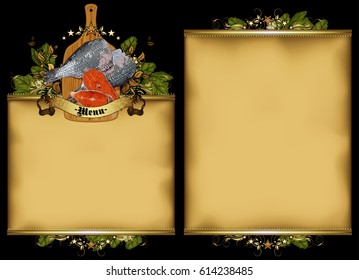 Design Template restaurant food and drink menu