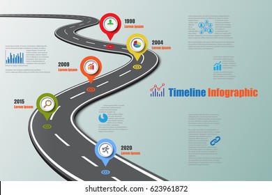 6,544 Vertical timeline infographic Images, Stock Photos & Vectors ...