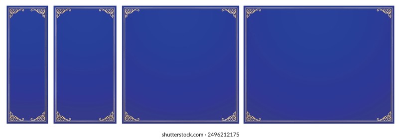  Design template. A set of gorgeous foreheads.
