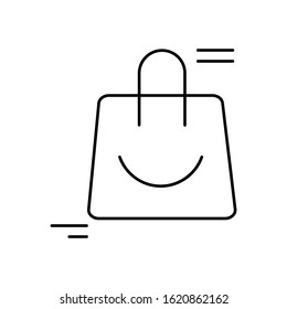 Design template for tote bag icons