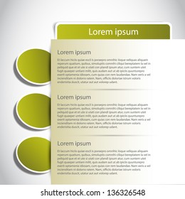 Design template for your (web) page