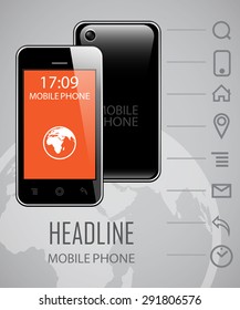 design templates for flayers, brochures and booklets for digital devices