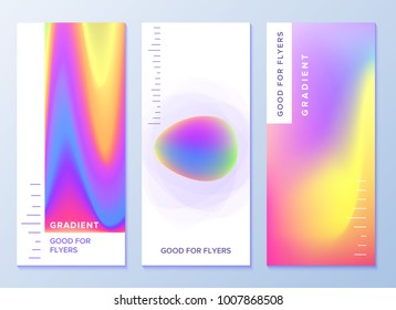 Design templates for flyers, booklets, greeting cards, invitations, packaging and advertising. Vector set packaging templates. Vector illustration eps10.
