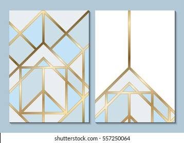 Design templates for flyers, booklets, greeting cards, invitations, packaging and advertising. Art deco or Nouveau epoch 1920's. Vector illustration eps10.