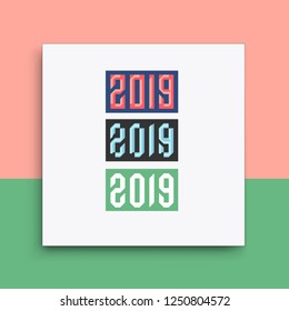 Design Templete Welcome Year 2019 