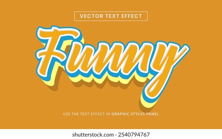 Design text effect, Funny text effect