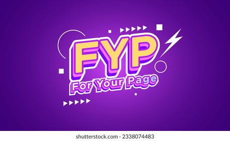 design text effect for your page. for social media posts regarding information or entertainment