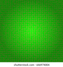 Design for the text, invitation cards, various printing editions. Seamless pattern with golden elements on a green background. A vector golden ornament in east style.