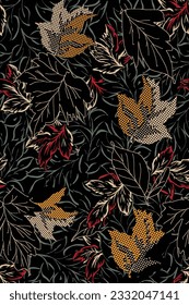 design textiie abstract flower background