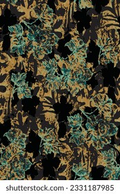 Design, abstrakter, floraler Hintergrund