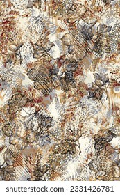 design textile abstract flower background