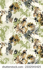 diseño de fondo de flor abstracto