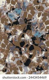 design textile abstract flower background