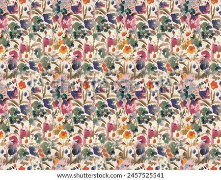 design textile flower colorful background
