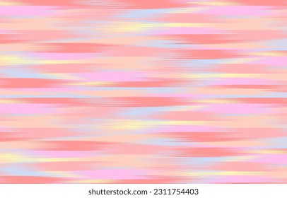 Design Textile ikat wave abstract geometric ikat, design ikat vector for background, wallpaper, carpet, wrapping, fabric, textile fashion wearing.