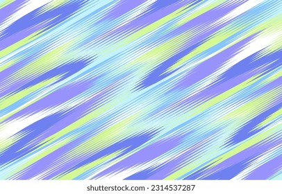Design Textile ikat wave abstract geometric ikat, design ikat vector for background, wallpaper, carpet, wrapping, fabric, textile fashion wearing.