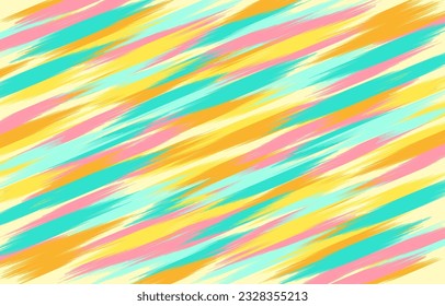 Design Textile ikat wave abstract geometric ikat, design ikat vector for background, wallpaper, carpet, wrapping, fabric, textile fashion wearing.