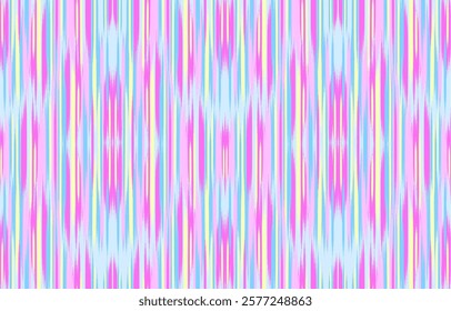 Design Textile ikat wave abstract geometric ikat, design ikat vector for background, wallpaper, carpet, wrapping, fabric, textile fashion wearing.