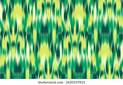 Design Textile ikat wave abstract geometric ikat, design ikat vector for background, wallpaper, carpet, wrapping, fabric, textile fashion wearing.