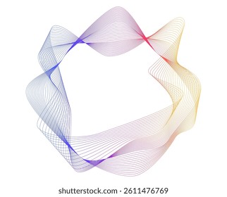 Design for Textile Design, Interior, Home Decor, Beauty for Banner, Web-design, Fashion, Presentation, package. Icon, Logo, and Background made of Circular Dots, Lines, and Spirals. Patterns Geometric