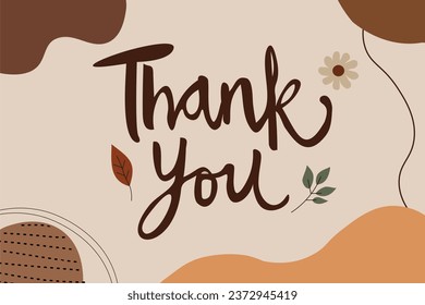 Design thank you cards for your small business, suitable for all sizes, easy to edit and ready to print