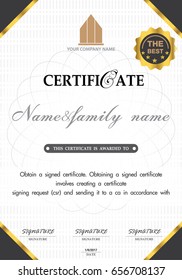 DESIGN THIS CERTIFICATE IS AWARDED TO FOR VECTOR
