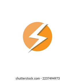 Design thunderbolt logo Free Vector