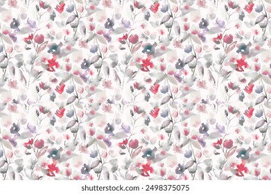 design in tiny, adorable natural flowers. exquisite bouquets. Millefleurs à la liberty. Beautiful floral background for scrapbooking, textiles, wallpaper, pattern fills, covers, surfaces, prints, 