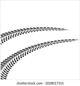 diseño de pistas de neumático vectores de salpicadura 