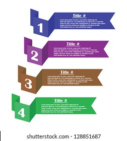 Design tittle elements, illustration