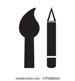 Design tool icon. vector graphics design