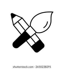 Ilustração de stock de vetor de ícone da ferramenta de design