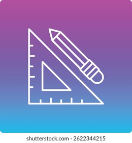 Icono de Vector de la herramienta de diseño. Se puede utilizar para aplicaciones de impresión, móviles y de Web.