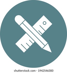 Design tools, computer, education, graphic design icon vector image. Can also be used for online education. Suitable for use on web apps, mobile apps and print media.